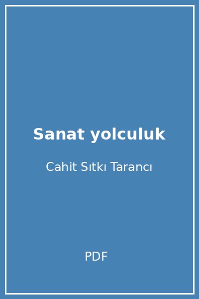 Sanat yolculuk