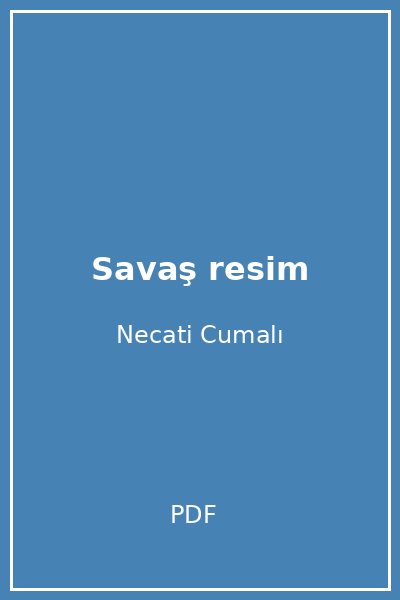 Savaş resim