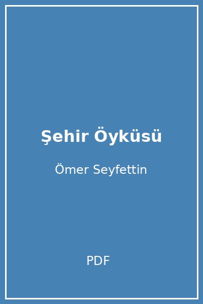 Şehir Öyküsü