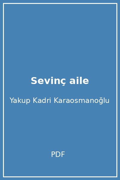 Sevinç aile