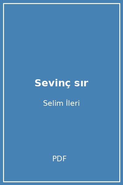 Sevinç sır