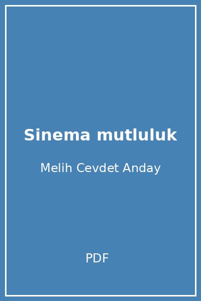 Sinema mutluluk