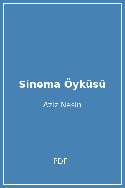 Sinema Öyküsü