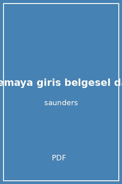 sinemaya giris belgesel dave