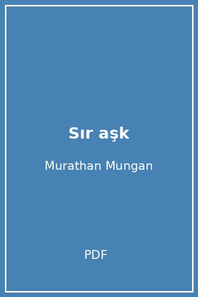 Sır aşk