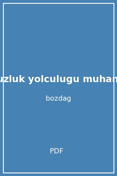 sonsuzluk yolculugu muhammed