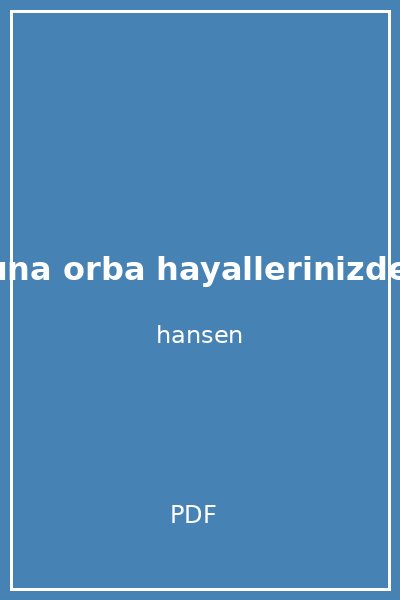 tavuk suyuna orba hayallerinizdeki hayati yasayin mark victor