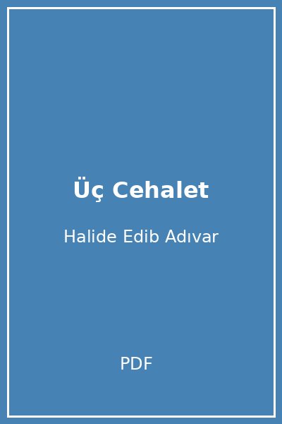 Üç Cehalet