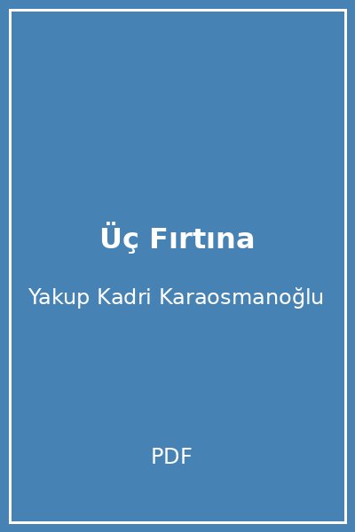 Üç Fırtına