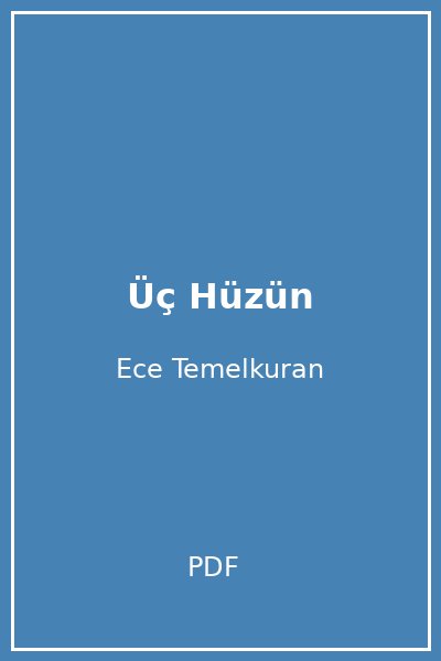 Üç Hüzün