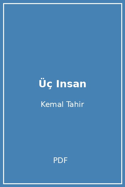 Üç Insan