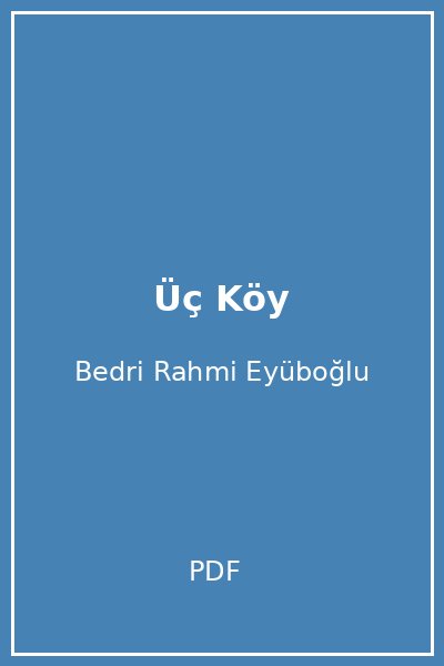 Üç Köy