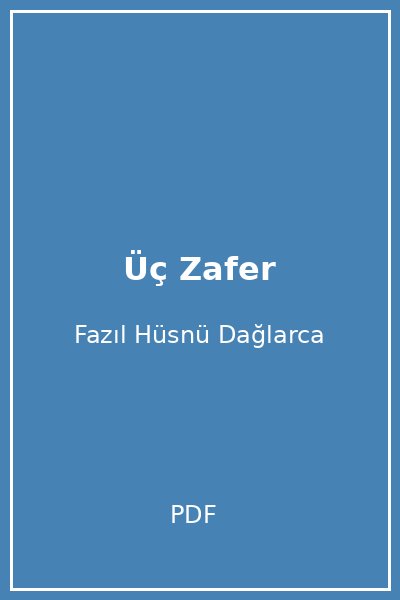 Üç Zafer