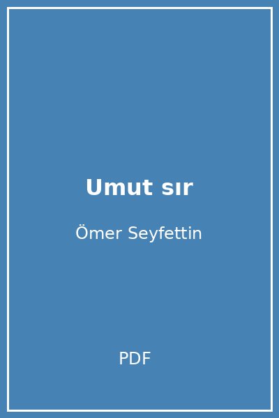 Umut sır