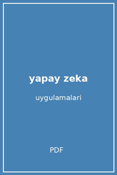 yapay zeka
