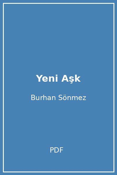 Yeni Aşk