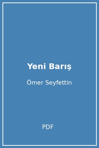Yeni Barış