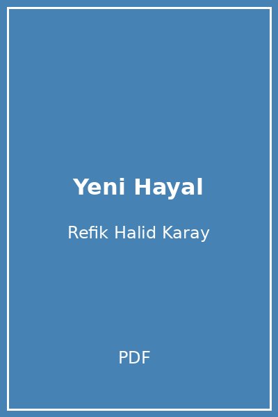 Yeni Hayal
