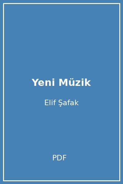 Yeni Müzik