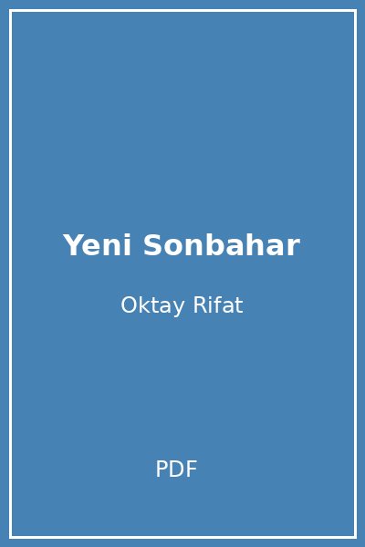 Yeni Sonbahar