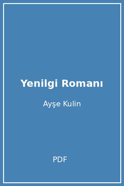 Yenilgi Romanı