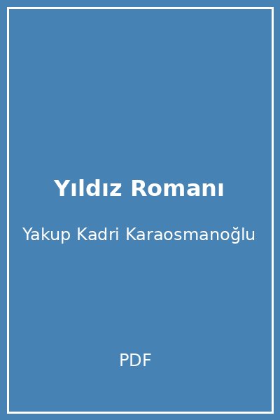 Yıldız Romanı