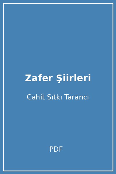 Zafer Şiirleri