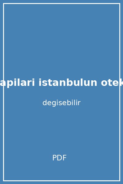 zamanin kapilari istanbulun oteki yuzu kapak